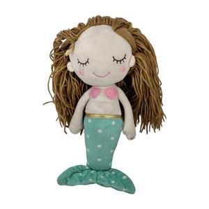 Earth Nymph Mimi the Mermaid Plush Doll Stuffed Toy 14"